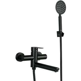 Смеситель для ванны и душа Frap F32801-6 черный